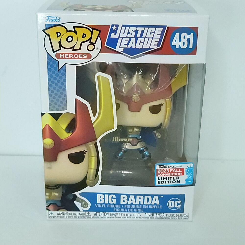 Funko Pop! Big Barda #481 - NYCC 2023 Fall Convention Shared Sticker - NEW